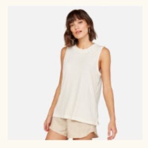 Mate The Label tank top pack of 2 (cream and black)